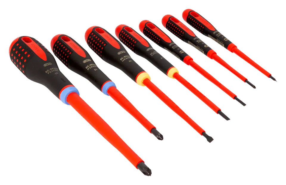 Bahco Juego Destornilladores Aislados 1000V (BE-9888S) 1