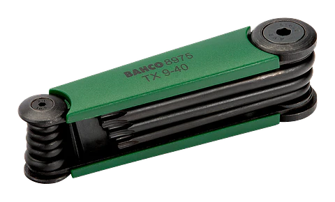 Bahco Juego Destornilladores Torx TX9-40 (BE-8975)