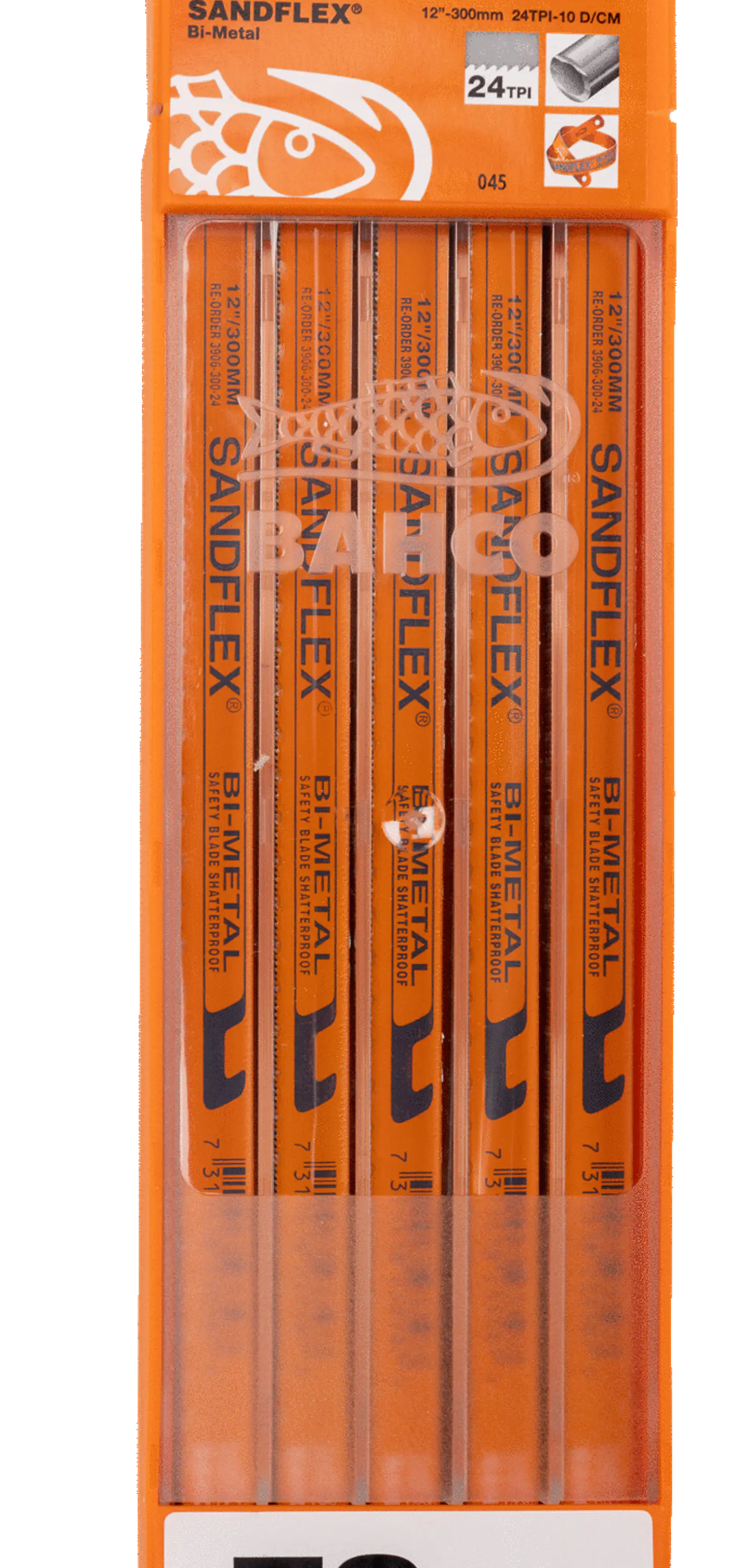 Bahco Hojas de Sierra Sandflex 300mm 32TPI (3906-300-32-100) 2