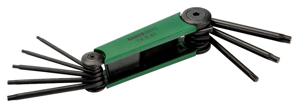 Bahco Juego Destornilladores Torx TX9-40 (BE-8975) 2