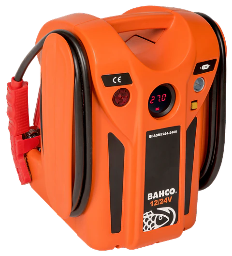 Arrancador Booster Bahco 12/24V 2400/1200CA BAGM1224-2400