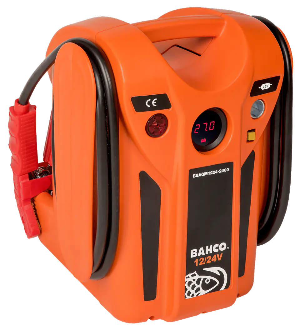 Arrancador Booster Bahco 12/24V 2400/1200CA BAGM1224-2400 1
