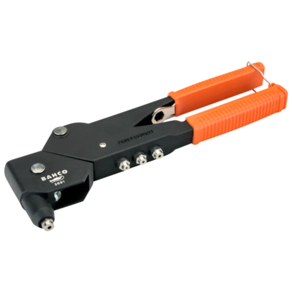 Remachadora de mano con articulación de 360°, 285 mm Bahco 2681 1
