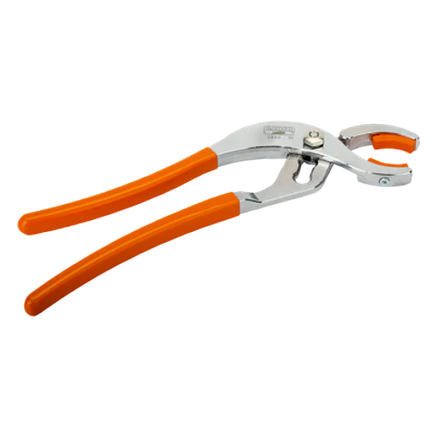 Alicates para conectores con mangos recubiertos de PVC y acabado cromado, 235 mm Bahco 2650