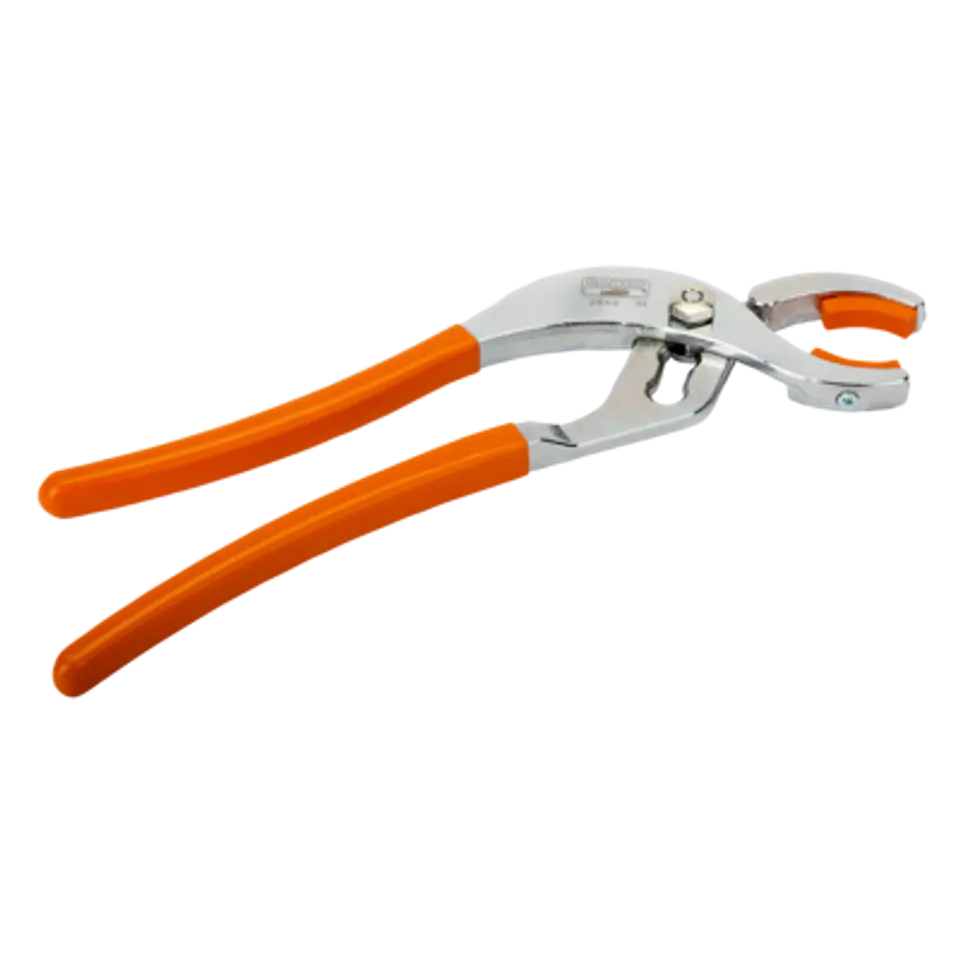 Alicates para conectores con mangos recubiertos de PVC y acabado cromado, 235 mm Bahco 2650 1