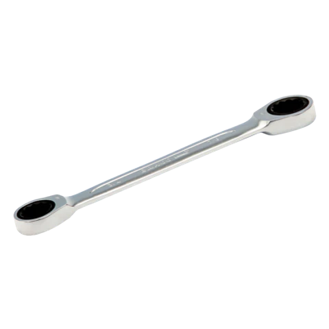 Llave de estrella a carraca de 3/8-7/16" con acabado cromado de 128 mm Bahco 1320RZ-3/8-7/16