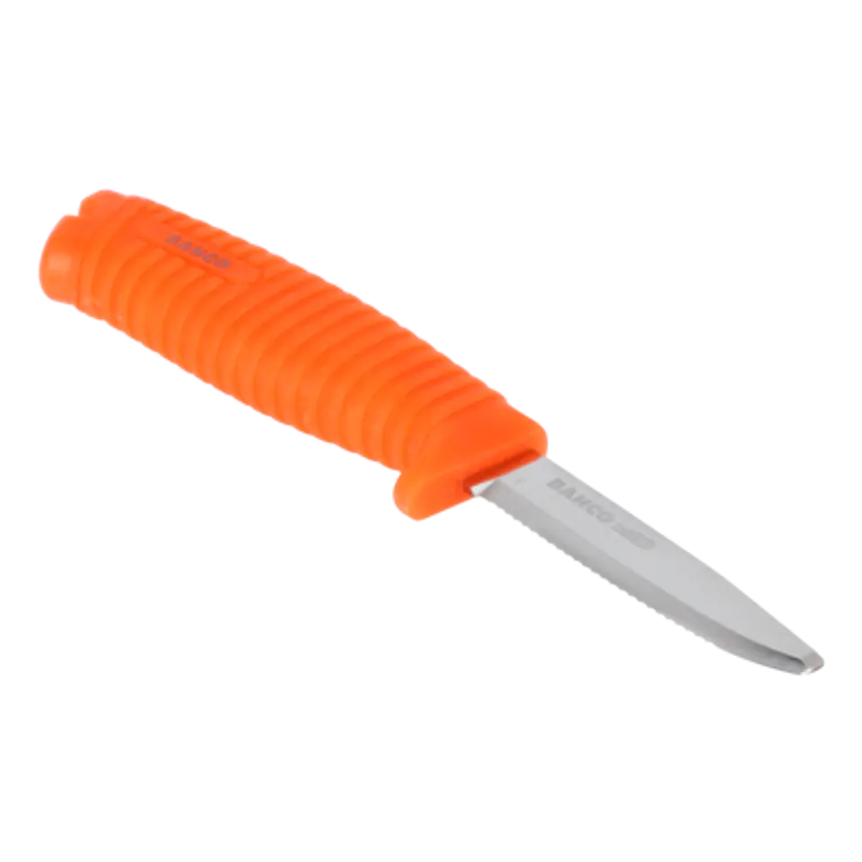 Cuchillo de rescate flotante con mango fluorescente de 102 mm Bahco 1446-FLOAT 1