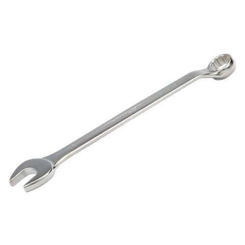 Llave combinada acodada de 9 mm con acabado cromado de 140 mm Bahco 1952M-9