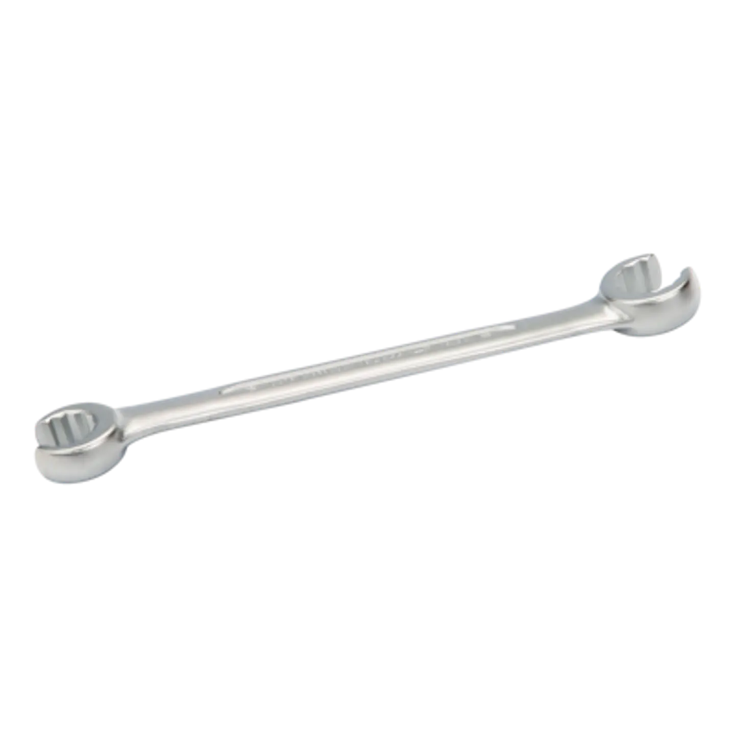 Llave para racores acodada de dos bocas de 24 mm x 27 mm con acabado cromado de 255 mm Bahco 1949M-24-27 1