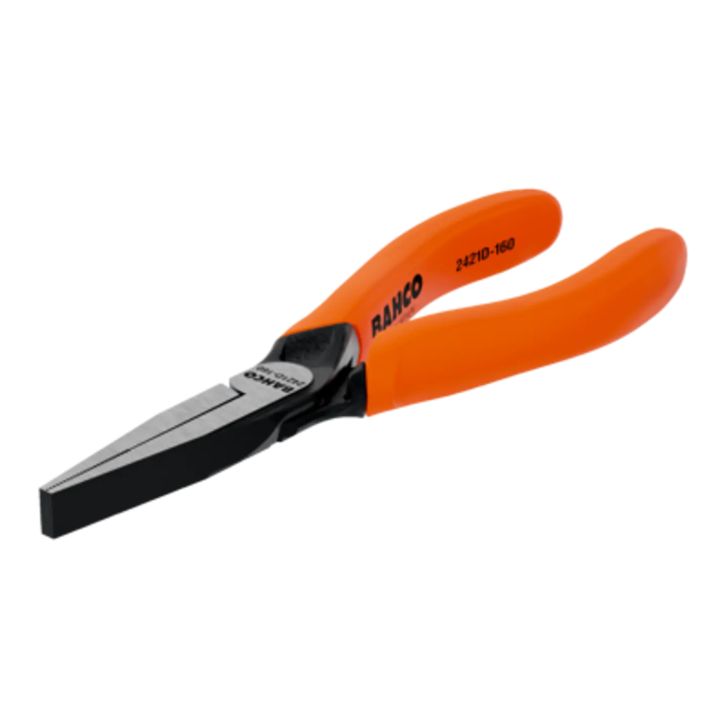 Alicates de boca plana y cabeza larga, con mangos monomateriales (160 mm) Embalaje industrial Bahco 2421 D-160IP 1
