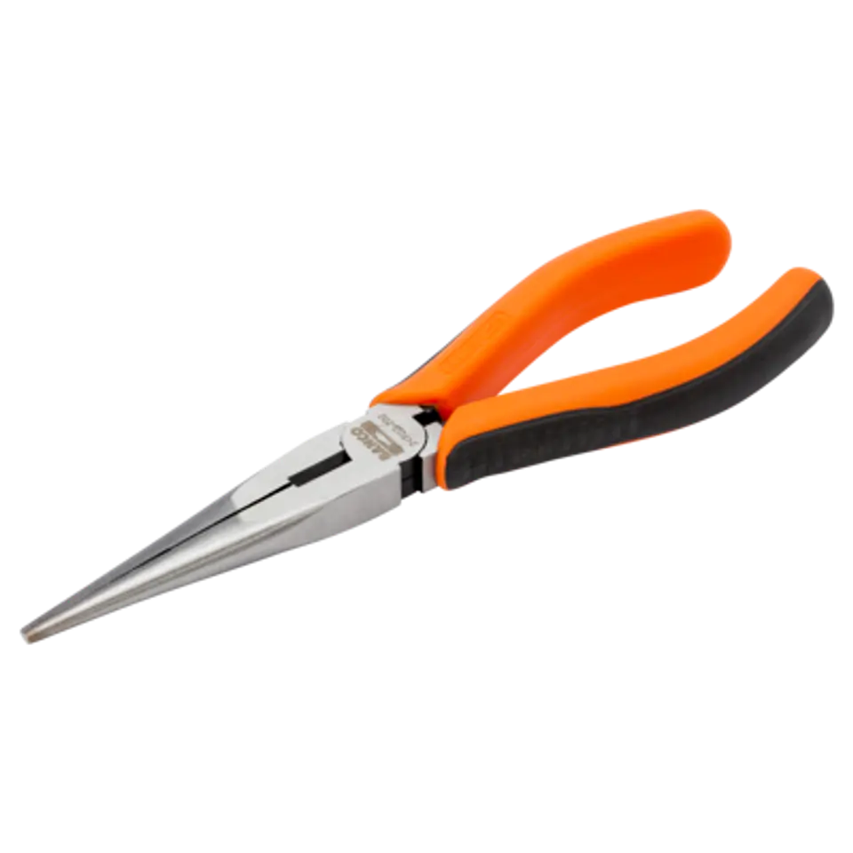 Alicates de boca semirredonda con mangos bi-componentes y acabado lacado, 165 mm Bahco 2470 G-160 1
