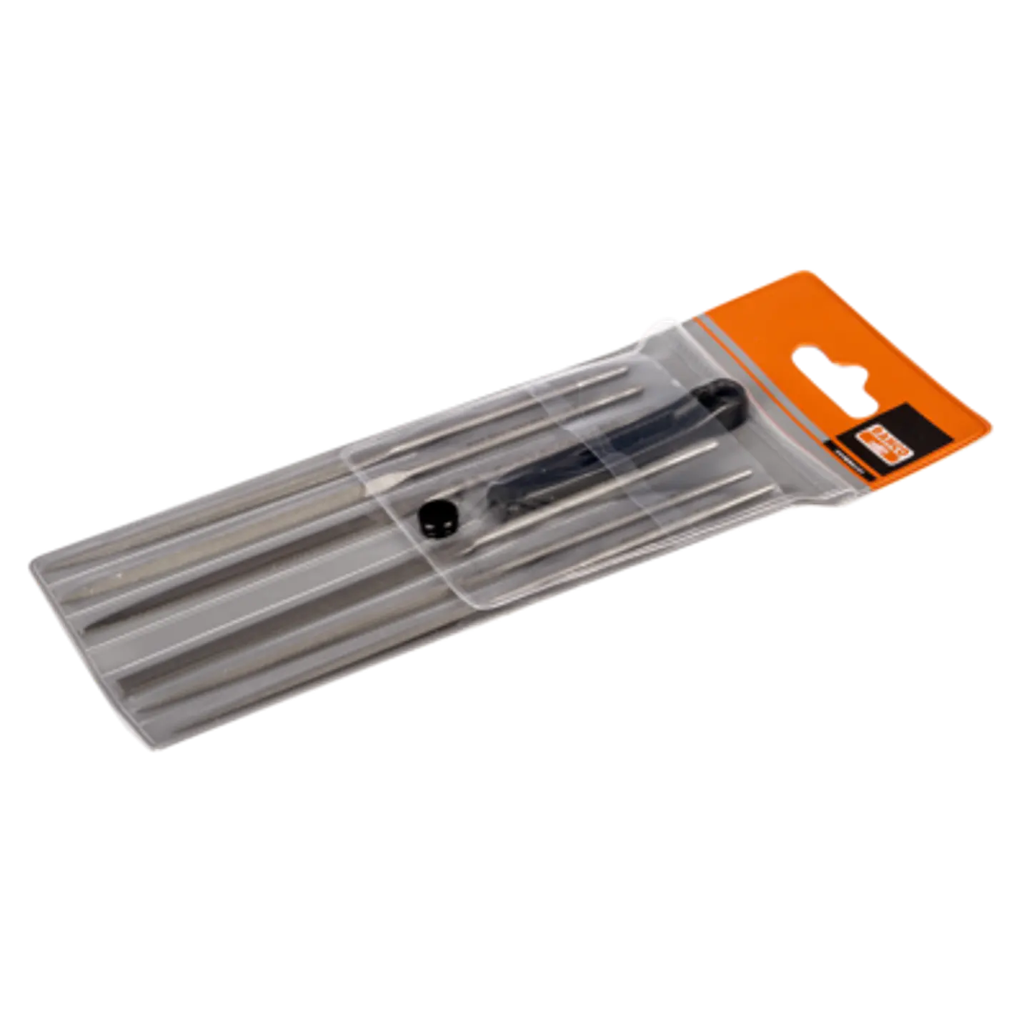 Juego de limas de aguja, picado entrefino, sin mango, 160 mm: 6 unidades Bahco 2-470-16-1-0 1