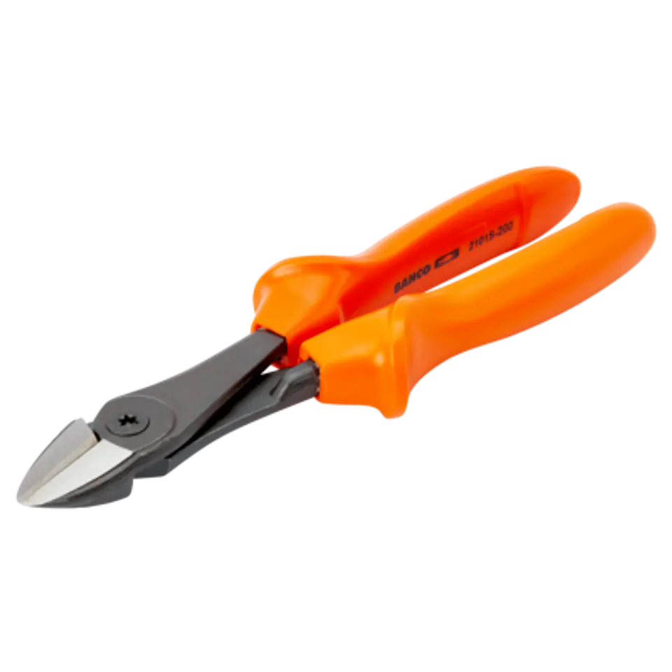 Alicates de corte diagonal ERGO™ con mangos aislados y acabado fosfatado, 200 mm Bahco 2101S-200 1