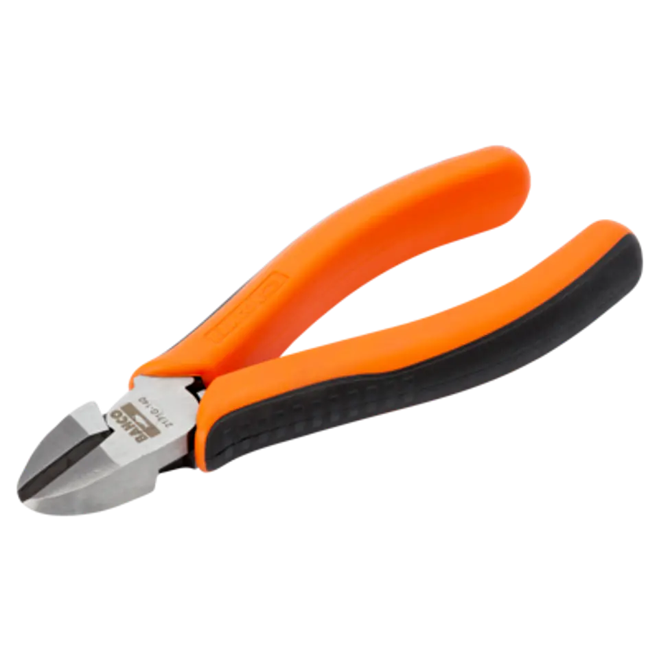 Alicates de corte diagonal con mangos bi-componentes y acabado pulido, 150 mm Bahco 2171G-140 1