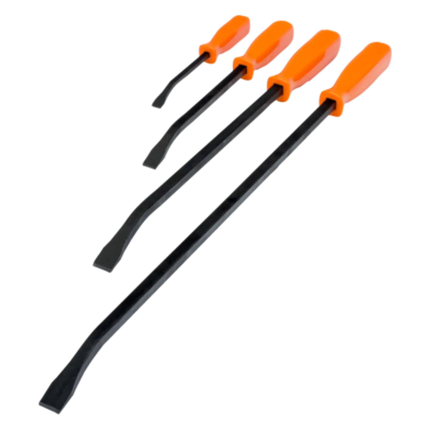 Juego de palancas de cabeza plana con mango de PVC, 640 mm Bahco 2484/S4 1