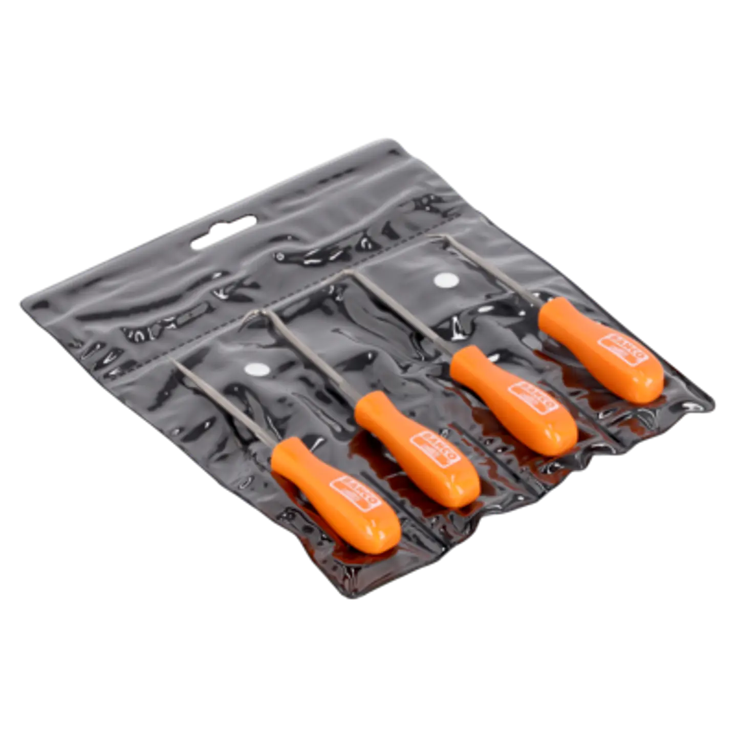 Juego de punzones y ganchos en miniatura de 130 mm (4 piezas) Bahco 2633/S4 1
