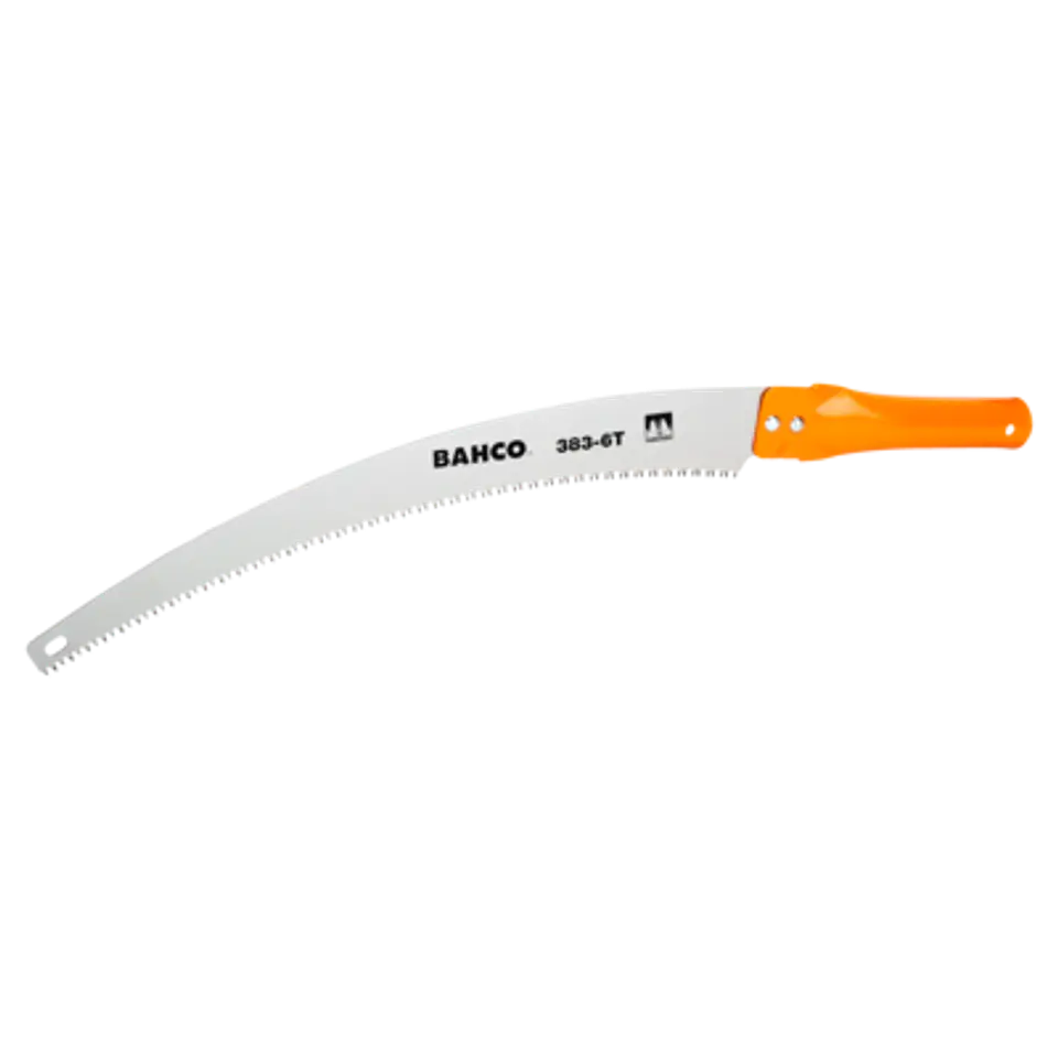 Serrucho de poda con pértiga y dientes refilables 5 DPP con mango de acero tubular de 360 mm Bahco 384-5T 1