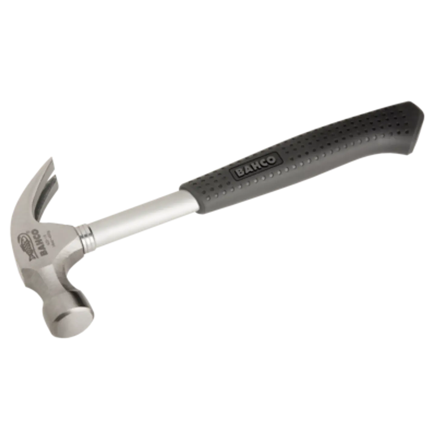 Martillo de uña con agarre de goma, mango de acero tubular, 450 g Bahco 429-16 1