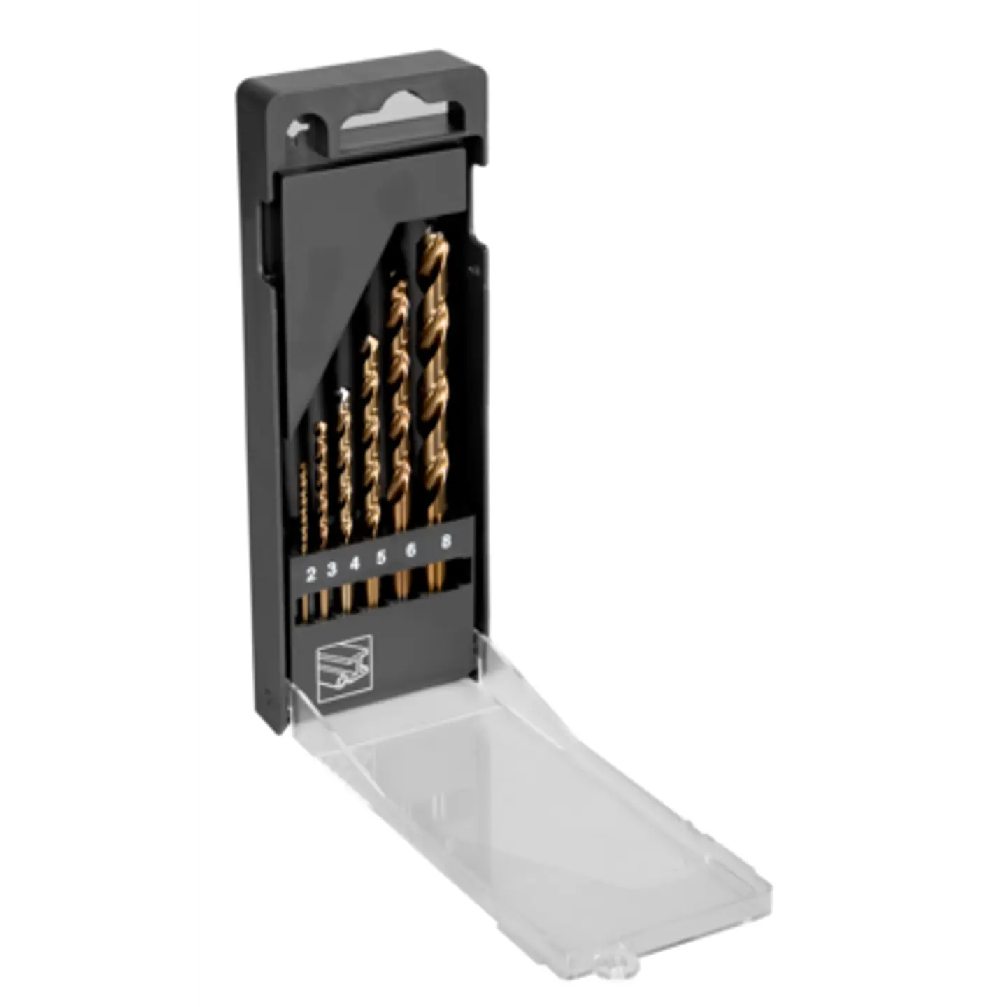 Juego de brocas HSS-E de cobalto para metal (6 piezas) Bahco 4511-SET-6 1