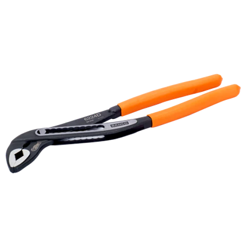Tenazas articuladas ajustables con mango de PVC de 250 mm (embalaje industrial) Bahco 6224D IP