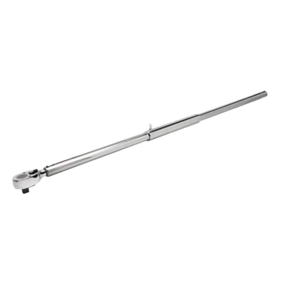 Llave dinamométrica mecánica de disparo ajustable con escala marcada, cabeza fija de carraca y mango de dos secciones Bahco 7455-1500 1