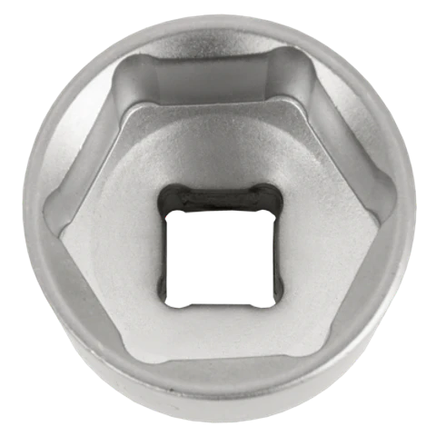 Vaso con cuadrado de 1/2" con perfil hexagonal de 13 mm y acabado pulido fino Bahco 7800SM-13