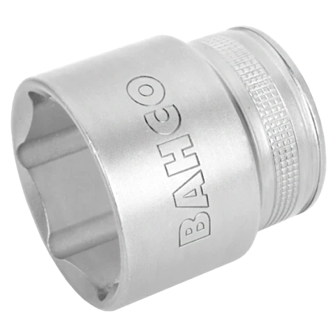 Vaso con cuadrado de 1/2" con perfil hexagonal de 25 mm y acabado pulido fino Bahco 7800SM-25
