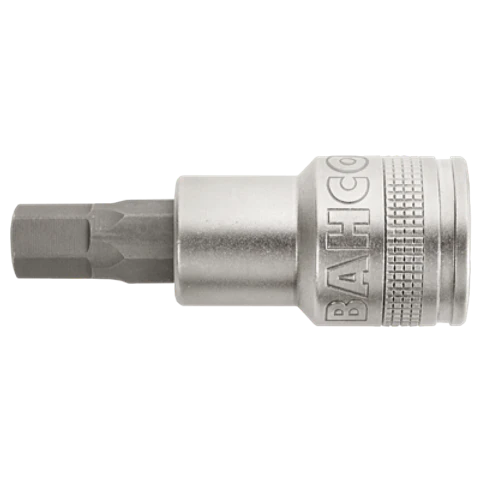 Vaso con punta y cuadrado de 1/2" para tornillos de cabeza hexagonal de 12 mm Bahco 7809M-12