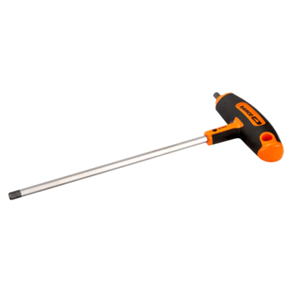 Destornillador hexagonal de bola con mango en T de 4 mm x 138 mm Bahco 900T-040-150 1