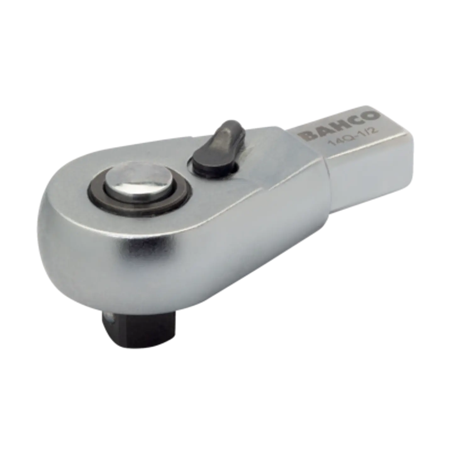 Cabeza intercambiable de carraca tipo pera con liberación rápida y conector rectangular Bahco 9Q-3/8 1