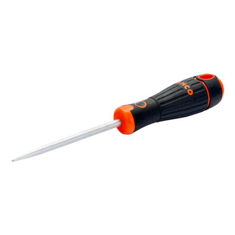 Punzón BahcoFit con mango de goma para pre-perforar/taladrar agujeros (6 x 100 mm) Bahco B145.006.100