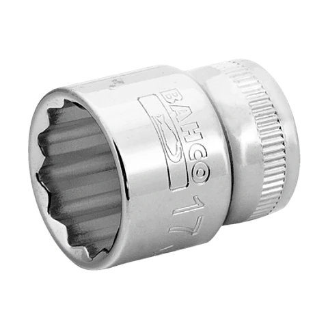 Vaso con cuadradillo de 3/8" con perfil bi-hexagonal de 16 mm Bahco A7400DM-16