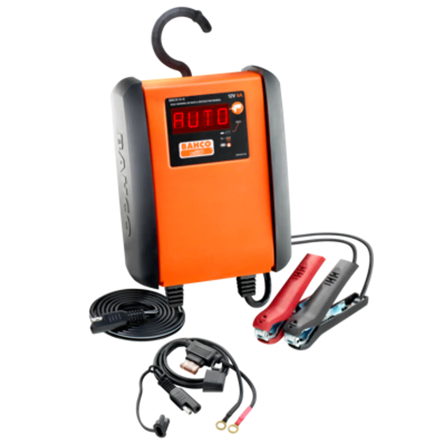 Cargador baterías eléctrico 12V-6A Bahco BBCE12-6 1