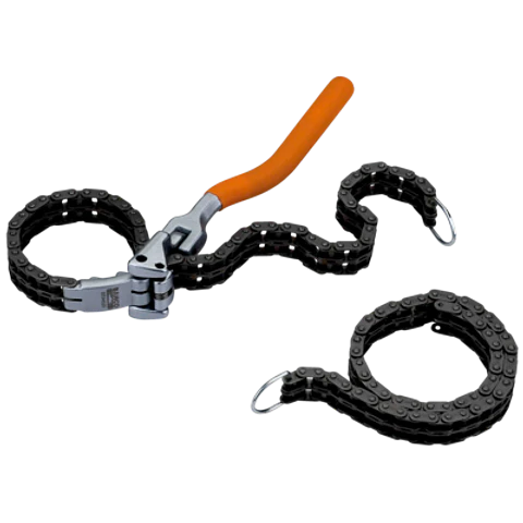 Llave de filtro de cadena y cadenas de repuesto Bahco BE64350