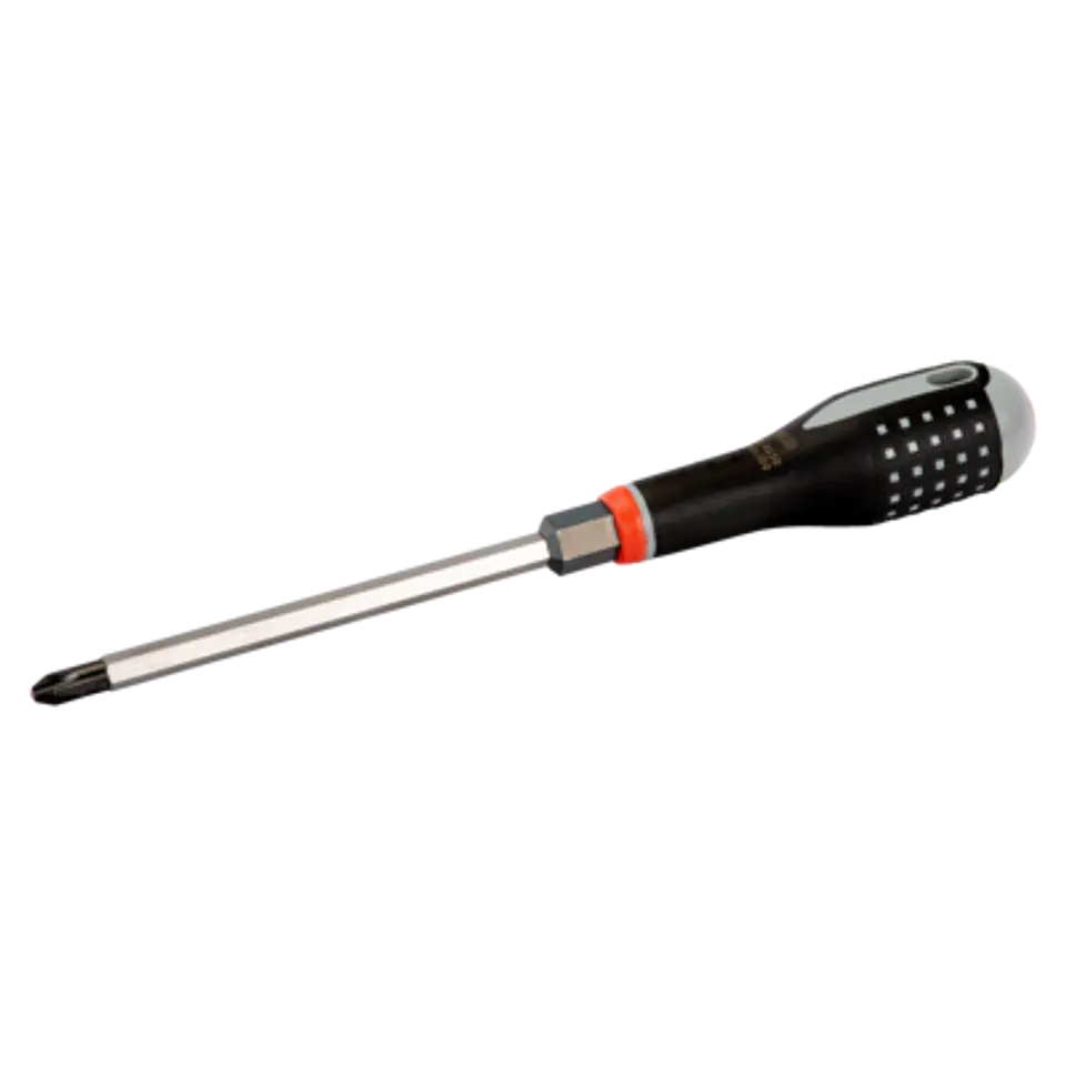 Destornillador Phillips con tuerca hexagonal ERGO™ con mango de goma (PH2 x 125 mm) Bahco BE-8629 1