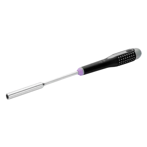 Destornillador llave de vaso hexagonal de boca larga ERGO™ con mango de goma (9 x 125 mm) Bahco BE-7809