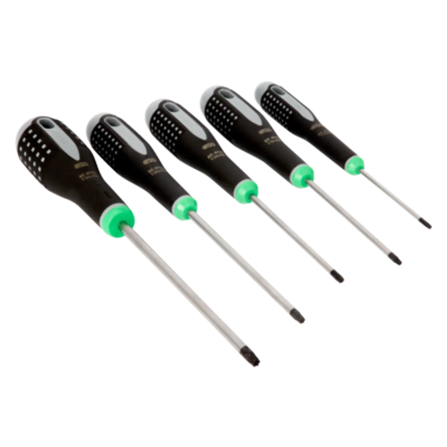 Juego de 5 destornilladores para TORX® ERGO™ con agarre de goma Bahco BE-9885 1