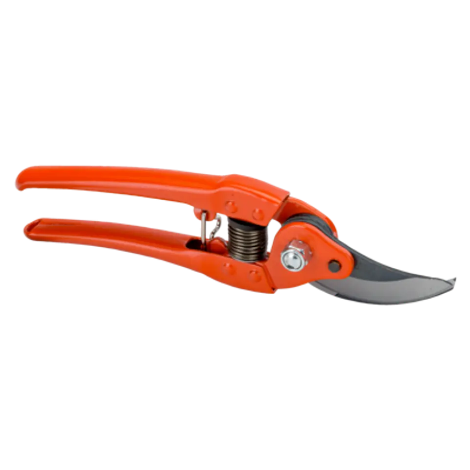 Tijeras de podar de una mano de corte deslizante de 20 mm con mango de acero estampado y prensado y cabezal de corte estrecho de 200 mm 1