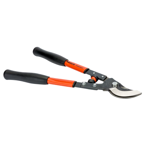 Tijeras de podar de dos manos de corte deslizante de 30 mm para uso profesional con mango de acero y contrahoja forjada de 600 mm Bahco