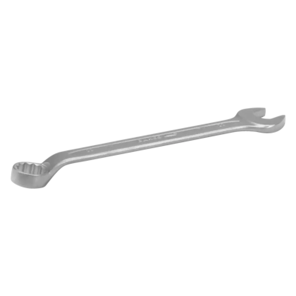Llave combinada acodada de 24 mm con Dynamic-Drive™ de 12 puntos y acabado cromado de 300 mm Bahco PU.24 1