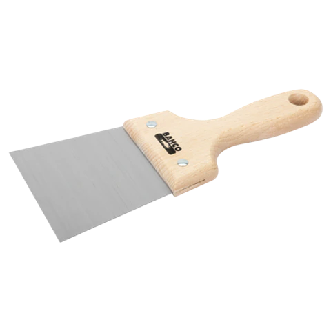 Espátula de emplastecer con hoja de acero al carbono y mango de madera de 160 mm x 235 mm Bahco 219001600
