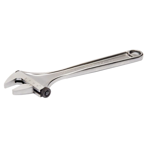 Llave ajustable "inglesa" cromada de 20" con moleta lateral Irimo 001071