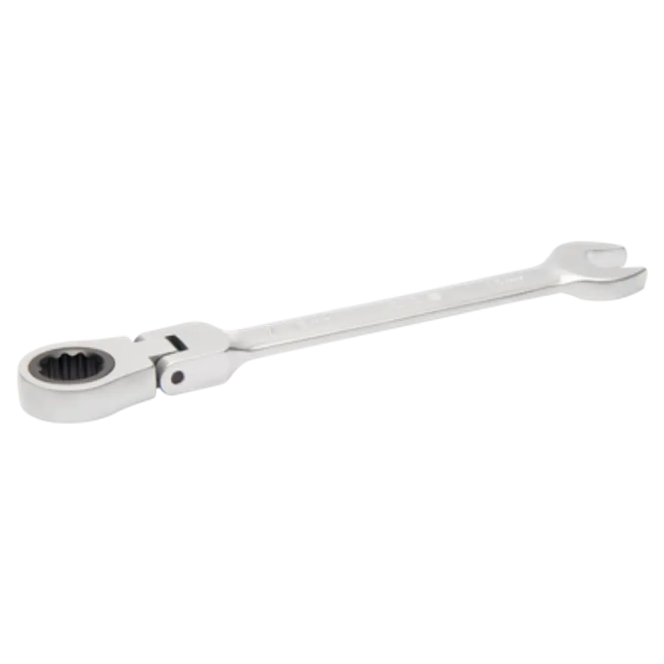 Llave combinada de carraca con cabeza flexible y clip, 12 mm Irimo 19-12-1 1