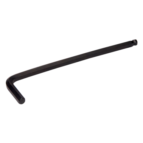 Llave tipo allen larga pavonada con bola, 2,5 mm Irimo 047021