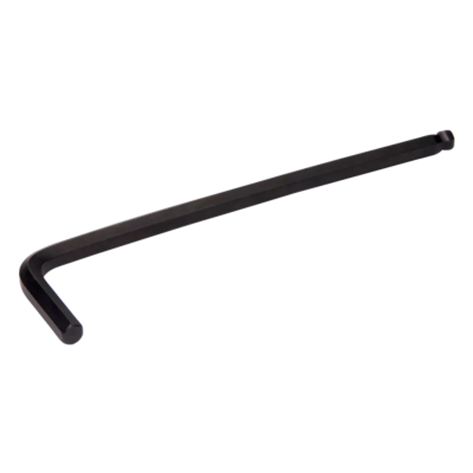 Llave tipo allen larga pavonada con bola, 5 mm Irimo 047051 1