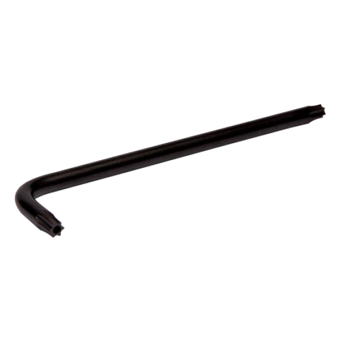 Llave acodada Torx inviolable pavonada, TR9 Irimo 454091