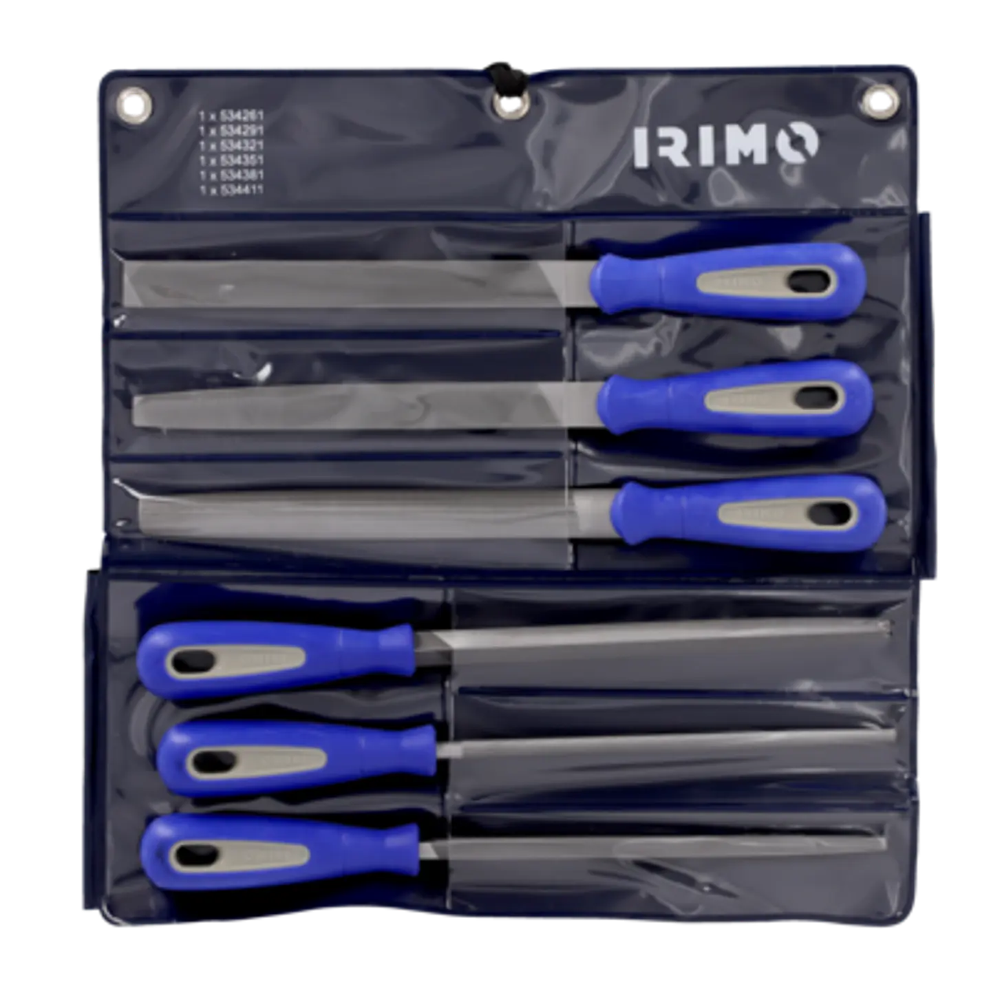 Juego de limas, 6 piezas Irimo 534501 1