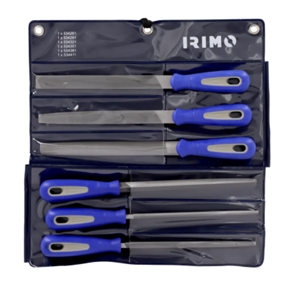 Juego de limas, 6 piezas Irimo 534501 1