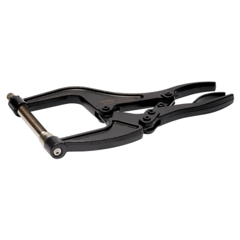 Mordaza grip fosfatada con husillo ajustable de 0-70 mm, 240 mm Irimo 645031
