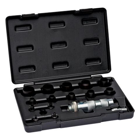 Juego de cortajuntas de 3 a 30 mm, 15 cortajuntas, mango y compás Irimo 332-52-4